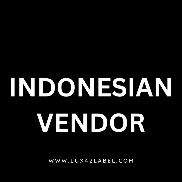 RAW INDONESIAN VENDOR